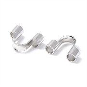 Wire beskytter. Kirurgisk stål. 5x6 mm. 5 stk.
